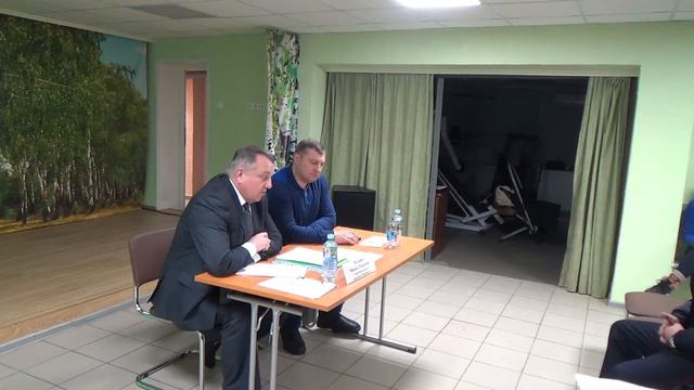 Встреча с жителями хутора Ильичевка 21 февраля 2018 года часть 1 смотреть онлайн