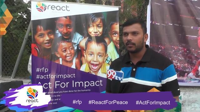 React For Peace | REACTion from Mohammadh Moujam | Act For Impact смотреть онлайн
