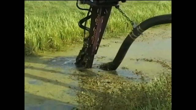 Мощный землесос PD3000 на стреле экскаватора смотреть онлайн