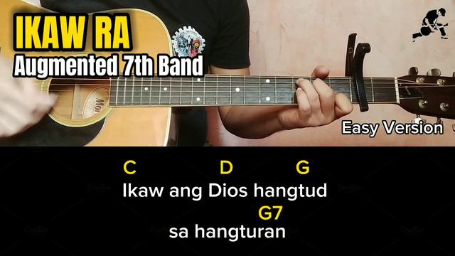 IKAW RA | easy guitar 🎸 tutorial смотреть онлайн