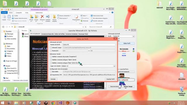 Descargar Minecraft 1.8 Todas Las Versiones No Premium y Premium Launcher Actualizable HD смотреть онлайн