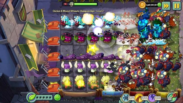 The Chicken & Weasel Tournament Level 2 - Plants vs Zombies 2 Epic Tournament смотреть онлайн