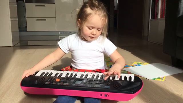 NASTKA testuje - keyboard CASIO SA-78A смотреть онлайн