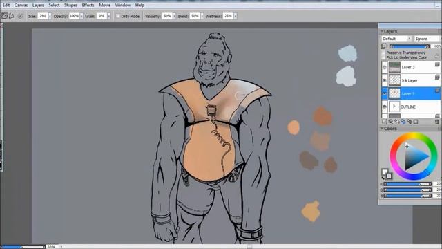 Mongo from the Kongo - Speed Painting смотреть онлайн