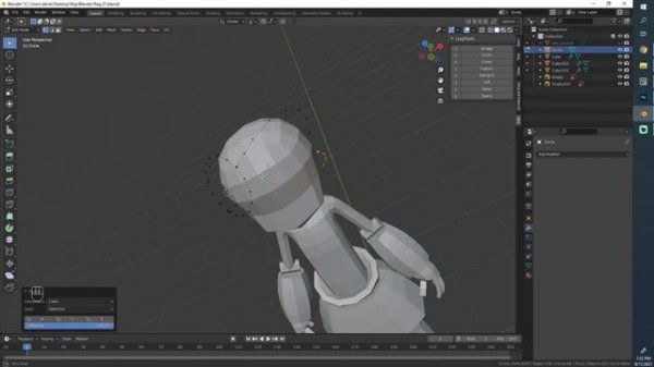 6. Blender 3.0 Character Modeling Tutorial - Base Mesh M