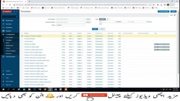How To Import & Export Templates in Zabbix | Zabbix 6 | Lesson 28