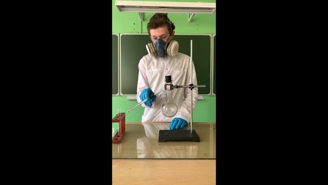 Получение оксида серы (IV). смотреть онлайн