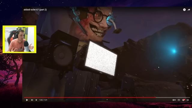 TITAN CAMERAMAN DIES! NO.... SKIBIDI TOILET 67 PART 2 REACTION смотреть онлайн