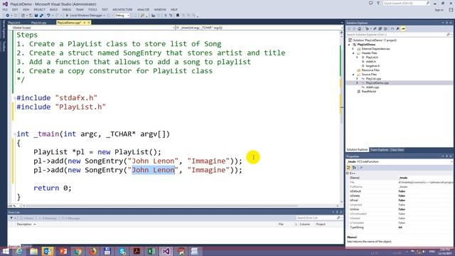 Copy constructor and operator= for a Linked List in C++ смотреть онлайн