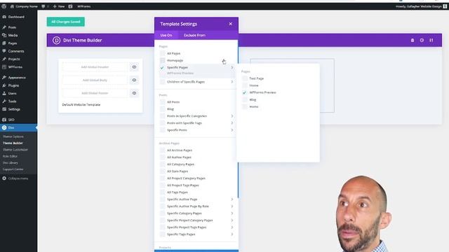 How to Assign Page to Template in Divi Theme Builder смотреть онлайн