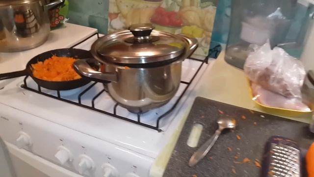 Vlog 10: запоздалый... Покупки продуктов, готовлю..:) смотреть онлайн