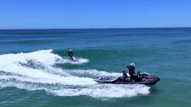 WE TOOK THE KIDS TOW FOILING! смотреть онлайн