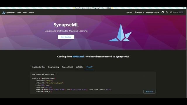 Distributed Machine Learning with Synapse ML (MML Spark) смотреть онлайн