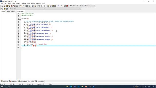 C program to add two times in hour, minute and second format | Alpha Tech Planet смотреть онлайн