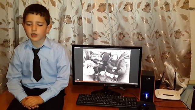 АЛИМОВ РАМАЗАН 8 лет.КРЫМ. стихотворение "ВАРВАРСТВО" , Муса Джалиль смотреть онлайн