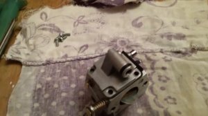 Бензопила STIHL MS 180 плохо заводится - ремонт карбюратора. Repair and carb tuning