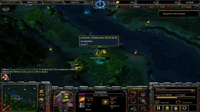 DOTA - Crystal Maiden Ursa Luna Leviathan Ember - VS - Axe Alchemist Weaver Ancient Gyrocopter смотреть онлайн