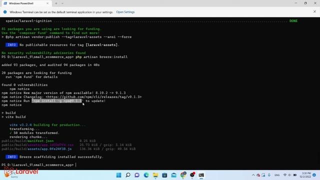 Laravel Breeze Authentication In Laravel 9 (Episode 1) смотреть онлайн