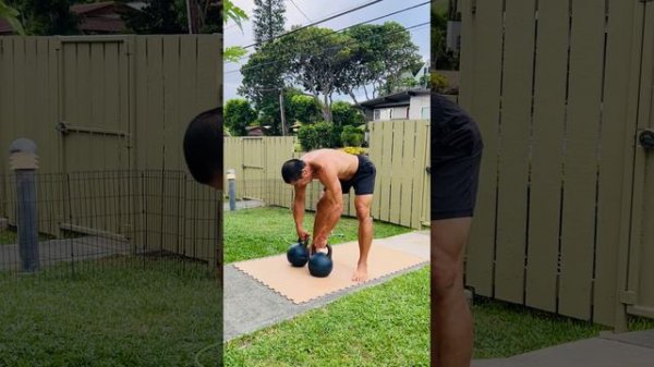 1.5 kg. Crossrope + Double 12 kg./26 lbs. Kettlebell Complex - age 53, October , 2022, 5:26 pmn