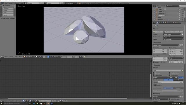 Blender Quick Tip #4 | Diamonds in Blender смотреть онлайн