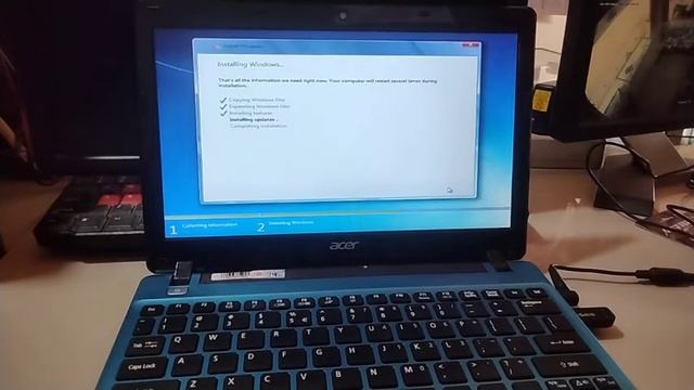 Cara Instal Ulang Windows 7 Pakai Flashdisk Notebook Acer Aspire V5 смотреть онлайн