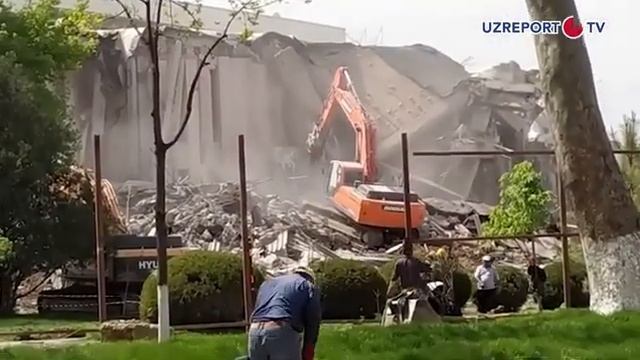 Снос ташкентского Дома приемов смотреть онлайн