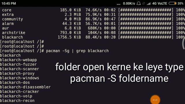 #blackarch 
Install-Blackarch On #Termux BlackArch Is An Arch Linux Based [noroot] On Android-2017
