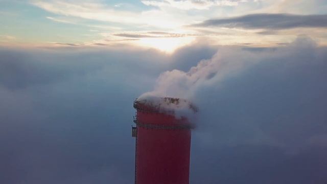 ТЭЦ-6 на закате в тумане смотреть онлайн