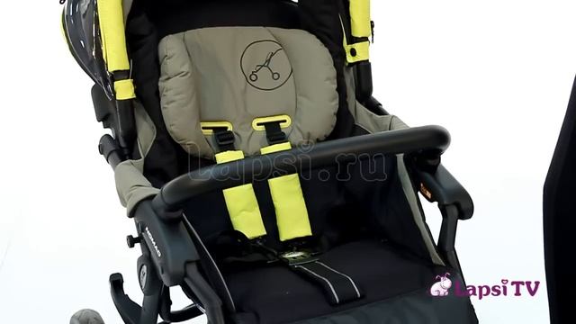 Коляска 2 в 1 Jane Nomad Pro с накидкой (Жане Номад Про) смотреть онлайн