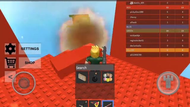 Roblox. Разрушение баз! смотреть онлайн