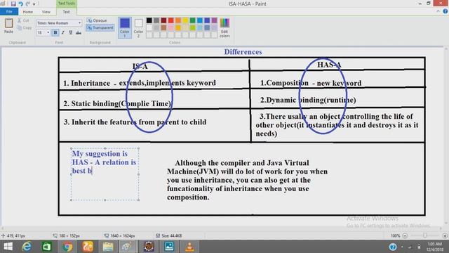 IS-A vs HAS-A simple example in java смотреть онлайн