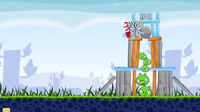 Angry Birds PC - level 1-7 смотреть онлайн