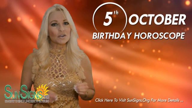 October 5th Zodiac Horoscope Birthday Personality - Libra - Part 1 смотреть онлайн