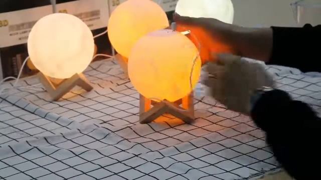 3D Moon Lamp Humidifier | How To Use Guide | Moon Air 3D смотреть онлайн