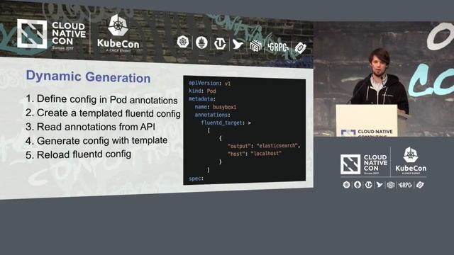 Lightning Talk: Flexible Logging Pipelines with Fluentd and Kubernetes - Jakob Karalus, codecentric смотреть онлайн