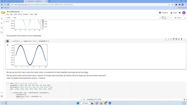 scatter plot in python | matplotlib | easy_mpl | plotting in python смотреть онлайн