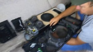 Как разобрать колонку Sony MHC-V7D