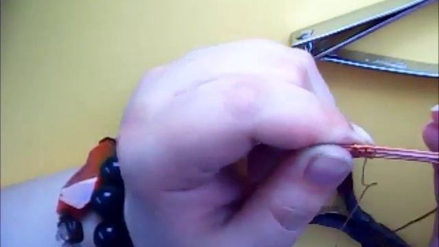 Делаем браслет из меди с плетением,урок 2 смотреть онлайн