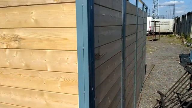 вольер 2*4 обшитый, с зимником. смотреть онлайн