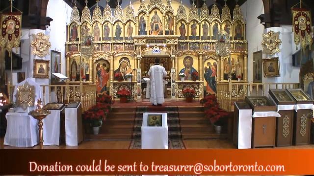 Собор Святого Иоанна Крестителя. Божественная литургия и молебен. смотреть онлайн