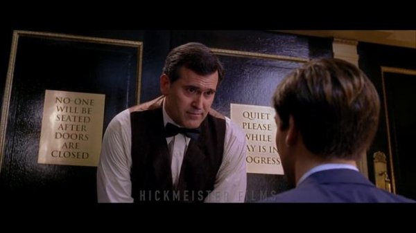 Spider-Man but only Bruce Campbell