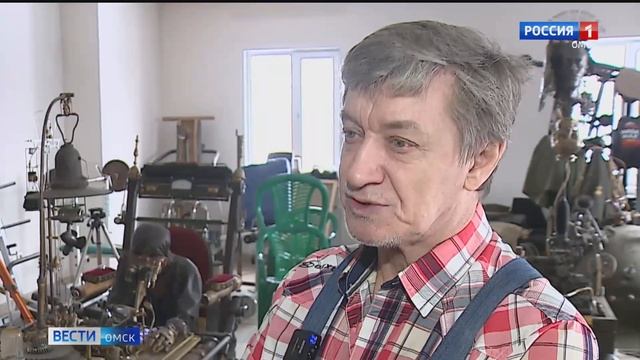 В Омске создают уникальные инсталляции из металла