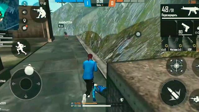 Играю Free Fire под музыку Miagi Самурай смотреть онлайн