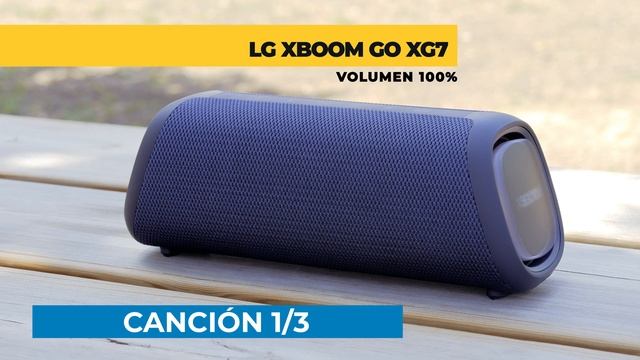 LG XBOOM Go XG7 | Análisis y Test de sonido ? смотреть онлайн