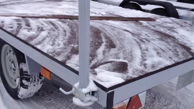 Для чего нужен такой прицеп-площадка? смотреть онлайн