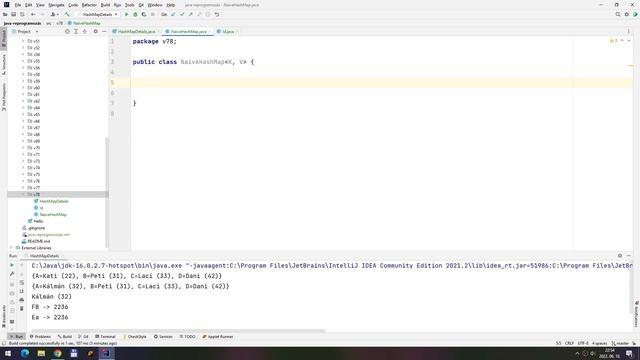 [Java v78] HashMap - II. rész смотреть онлайн