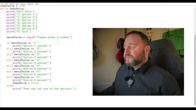 Python menus explained in 5 levels of difficulty смотреть онлайн