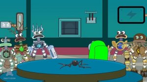 Spooky WUBBOX Detective: Mini Crewmate Kills Wubbox Characters | Among Us Animation