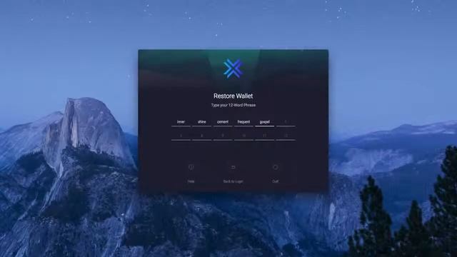 Exodus Wallet Tutorial 101 How To Restore Using Secret 12-Word Phrase BIP39 смотреть онлайн
