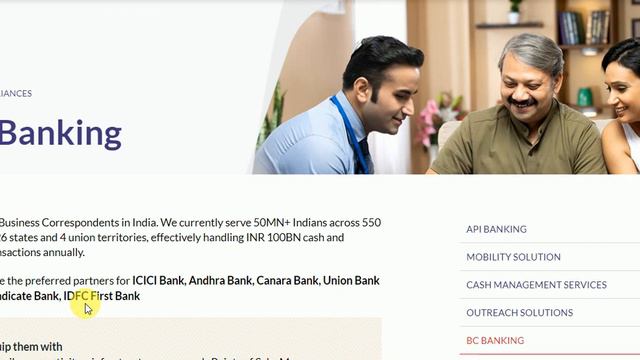 partners for ICICI Bank, Andhra Bank,Canara Bank,Union Bank of India, Syndicate Bank,IDFC First Ban смотреть онлайн